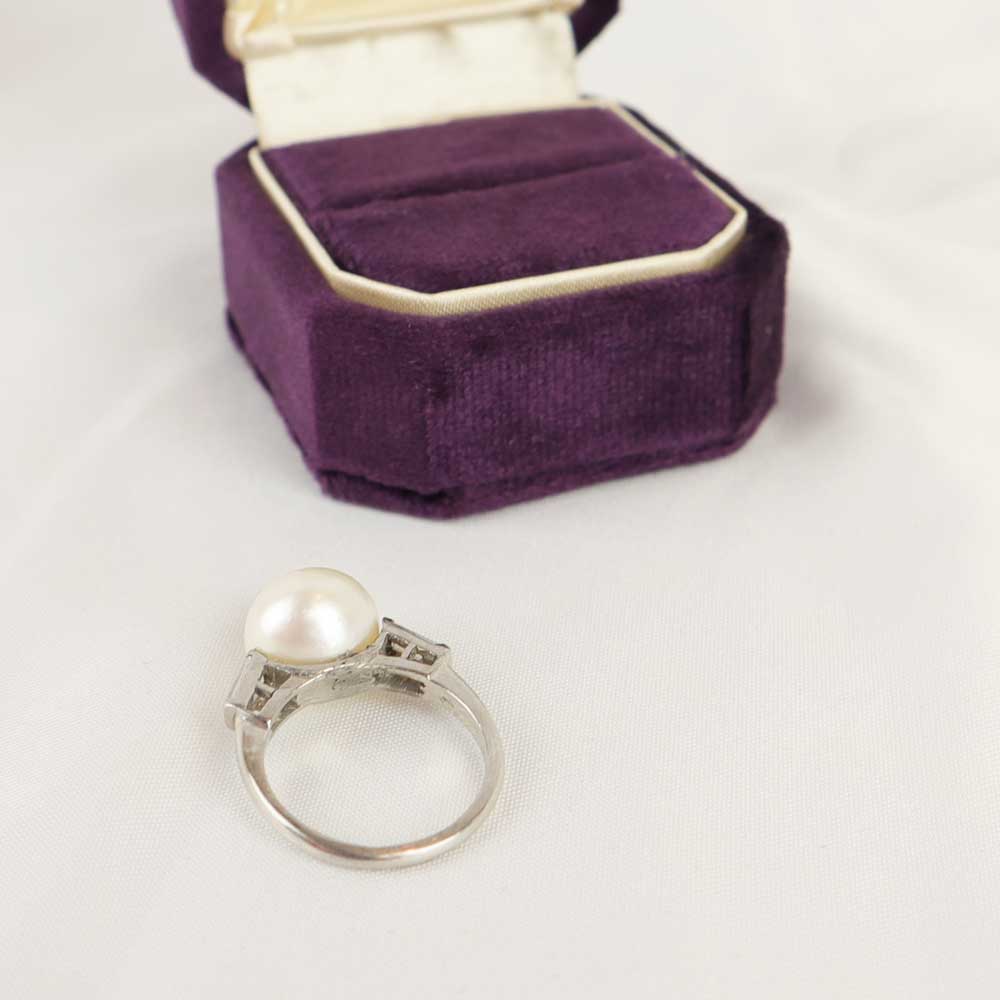 Anello perla cod 7591