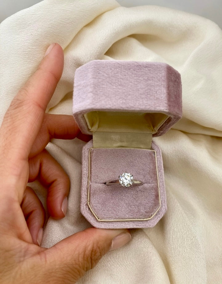 Anello solitario cod 7454