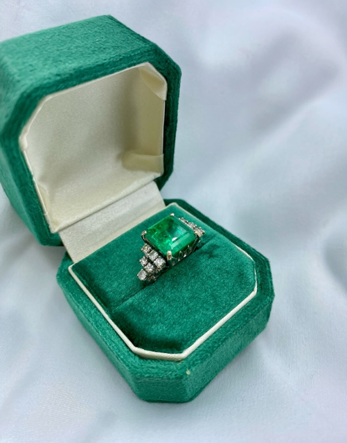 Anello smeraldo cod 7981