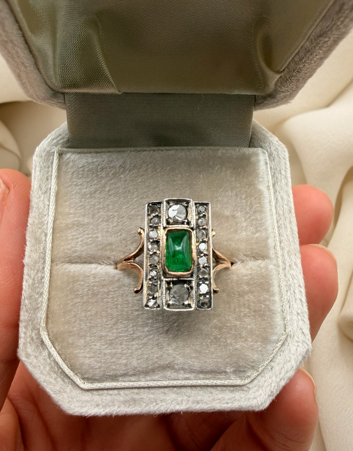 Anello smeraldo cod 8499