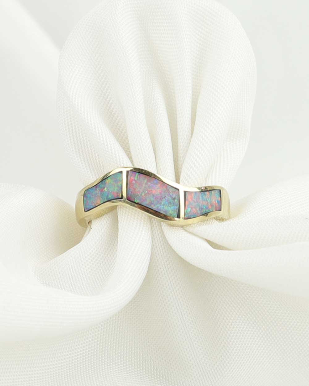 Anello opale cod 7613