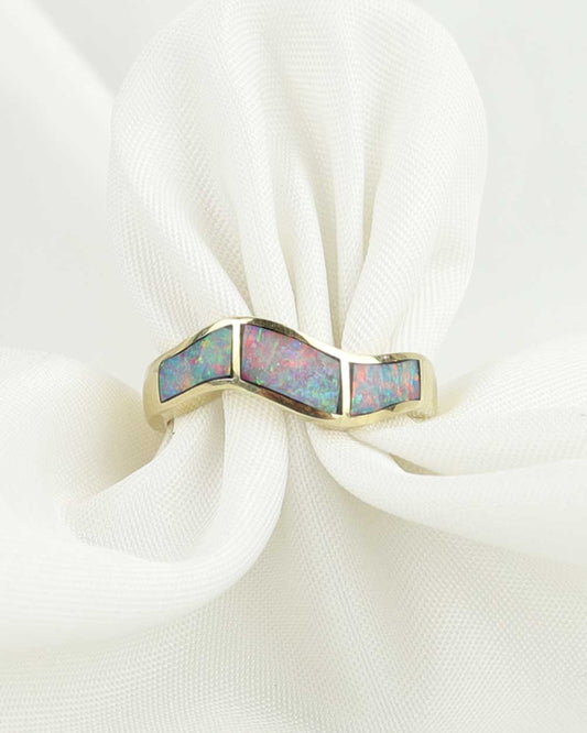 Anello opale cod 7613