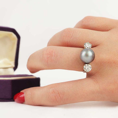 Anello perla cod 7590