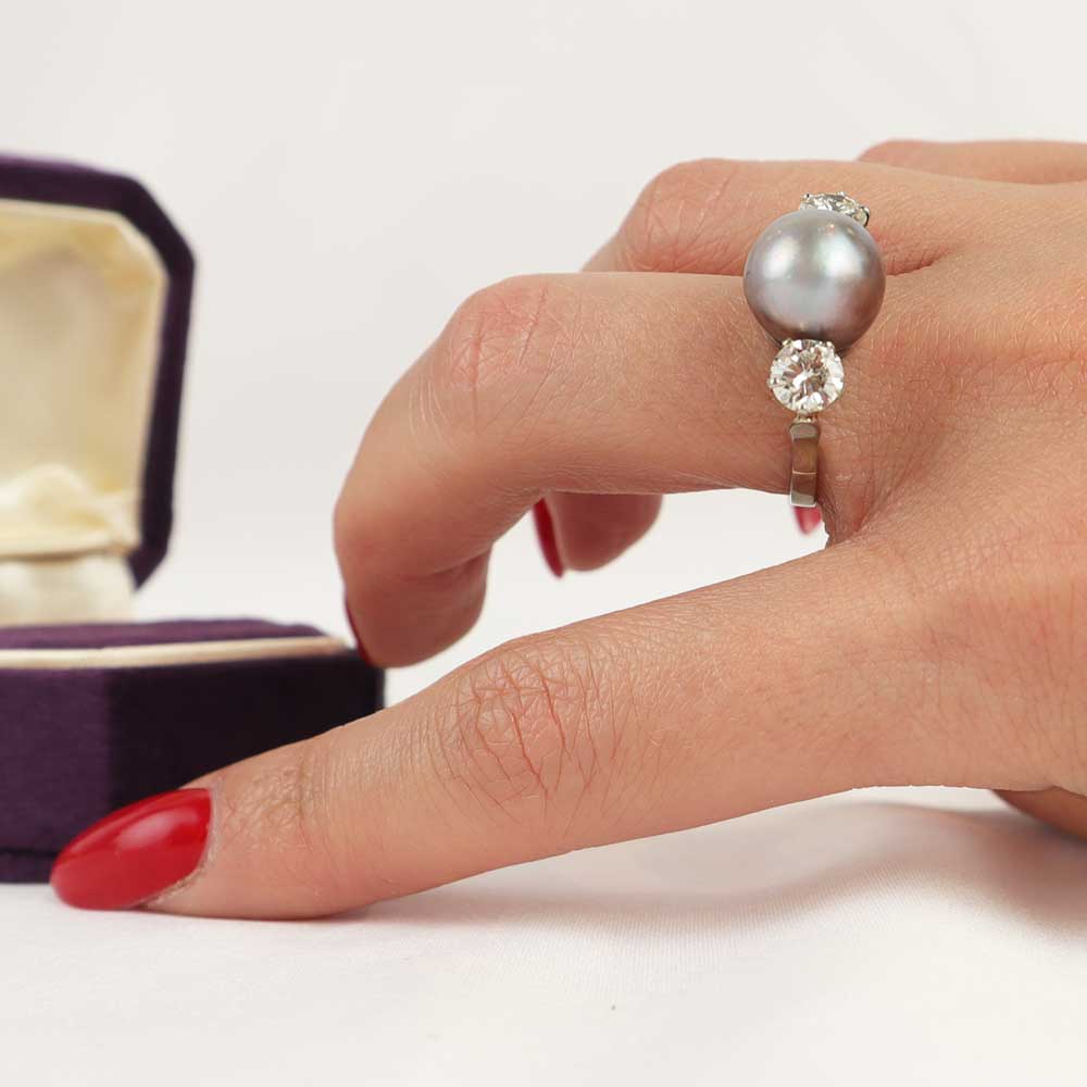 Anello perla cod 7590