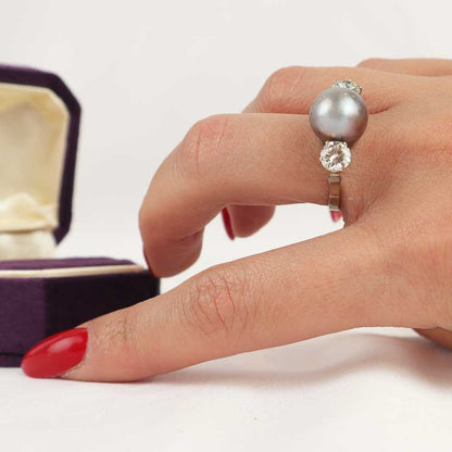 Anello perla cod 7590