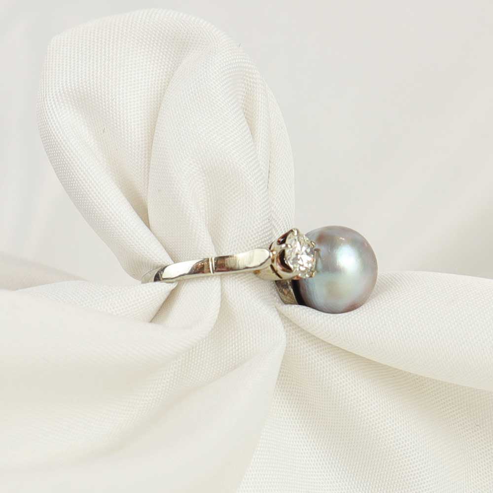 Anello perla cod 7590