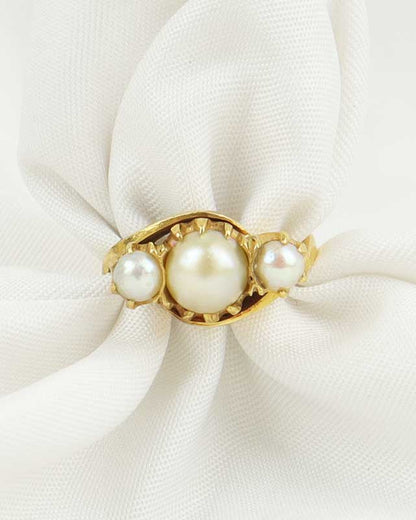 Anello perle cod 7582