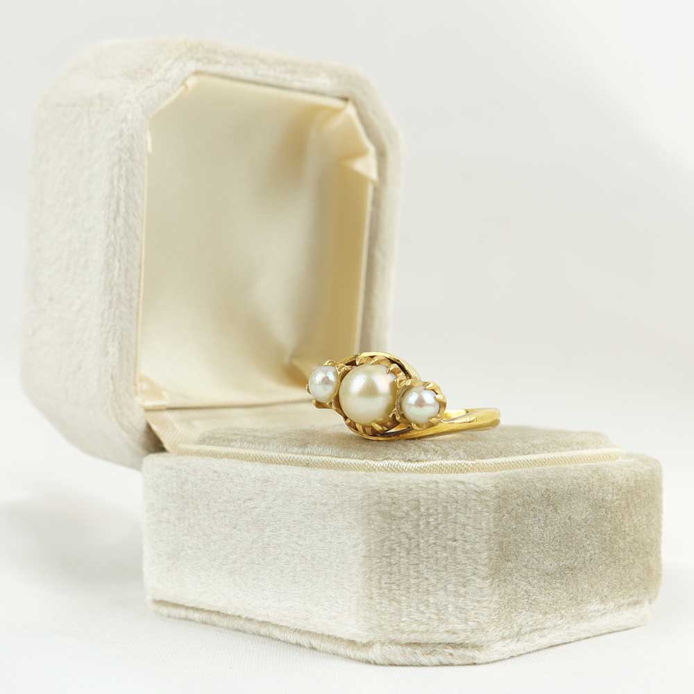 Anello perle cod 7582