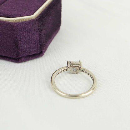 Anello solitario cuore cod 7625