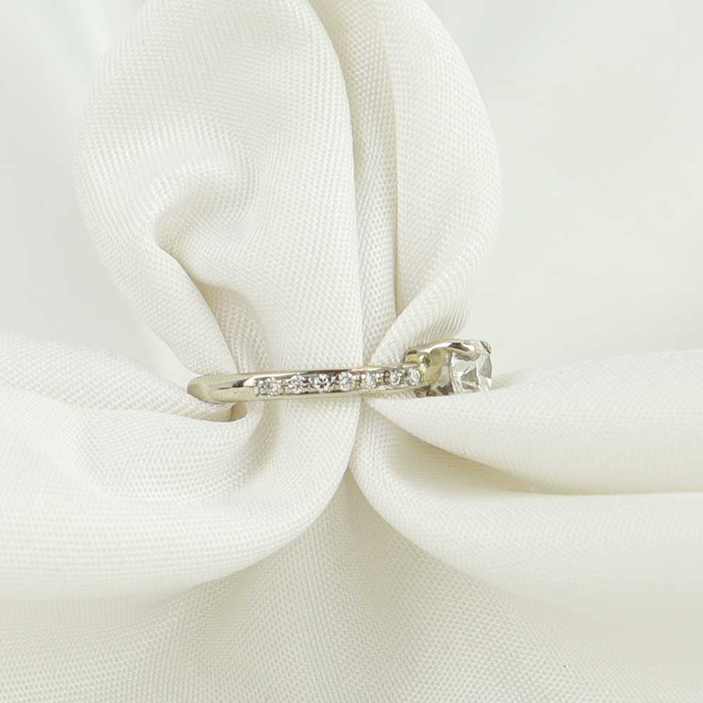 Anello solitario cuore cod 7625