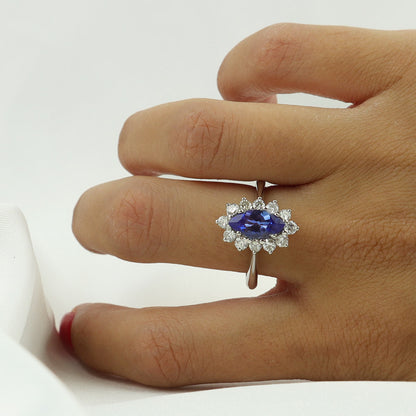 Anello tanzanite cod 7338