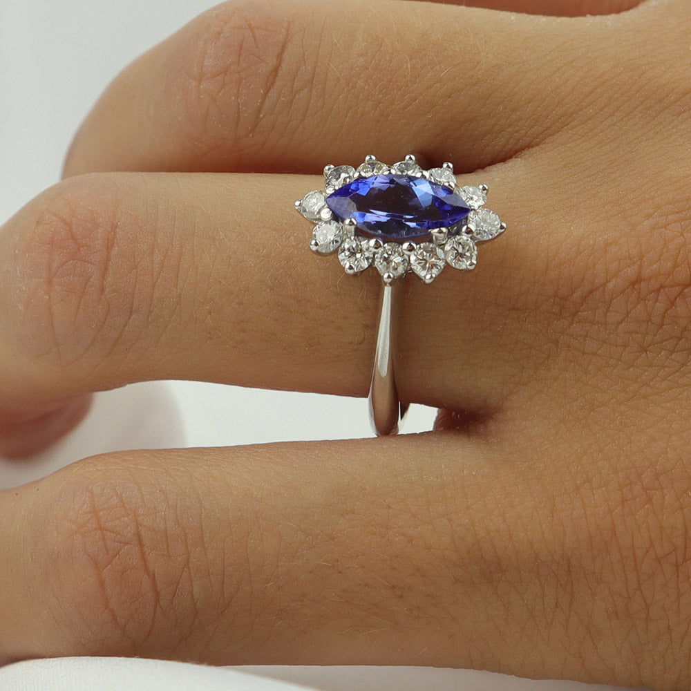 Anello tanzanite cod 7338