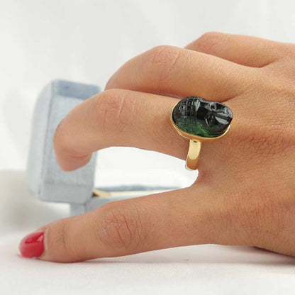 Anello tormalina cod 7725