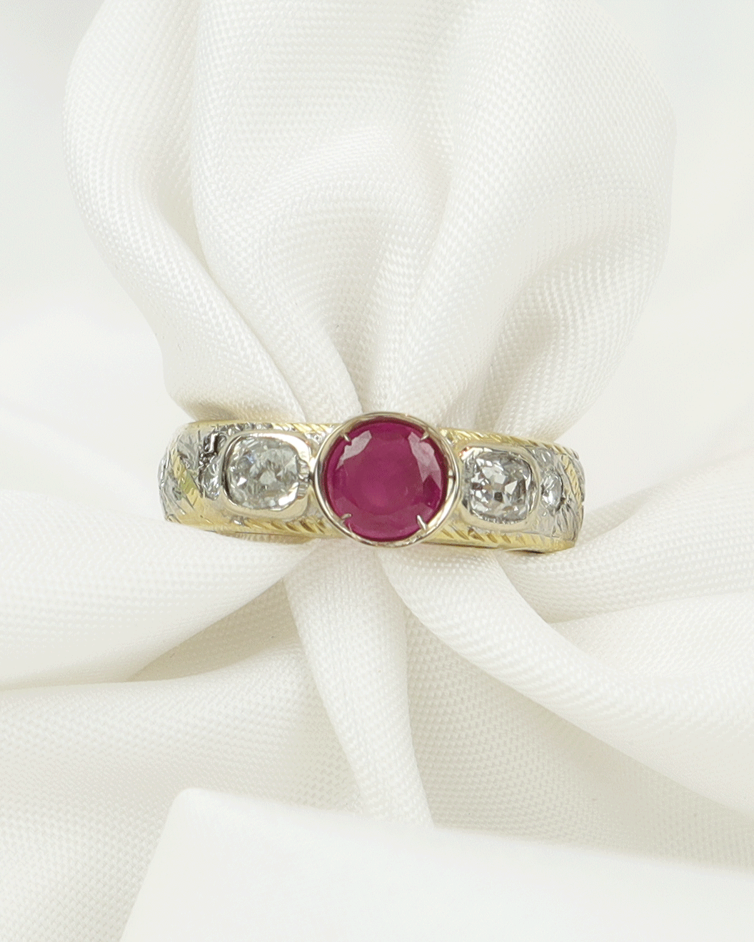 Anello zaffiro rosa cod 7287