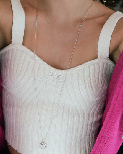 Collana e ciondolo fiocco cod 7550