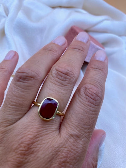 Anello rubino cod 7901