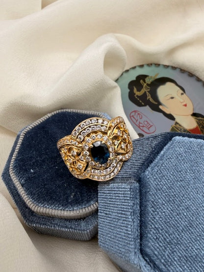 Anello zaffiro cod 8089