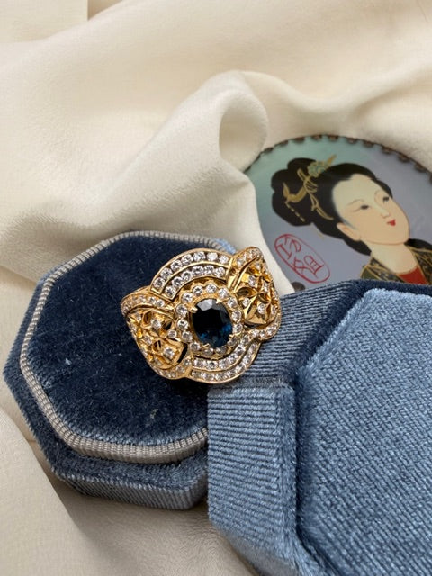 Anello zaffiro cod 8089