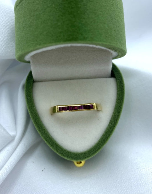 Anello rubini cod 7798