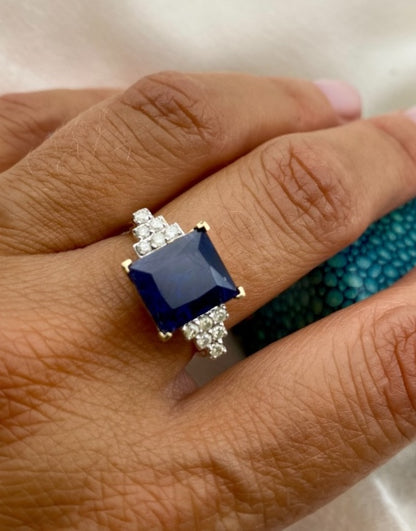 Anello zaffiro cod 7903