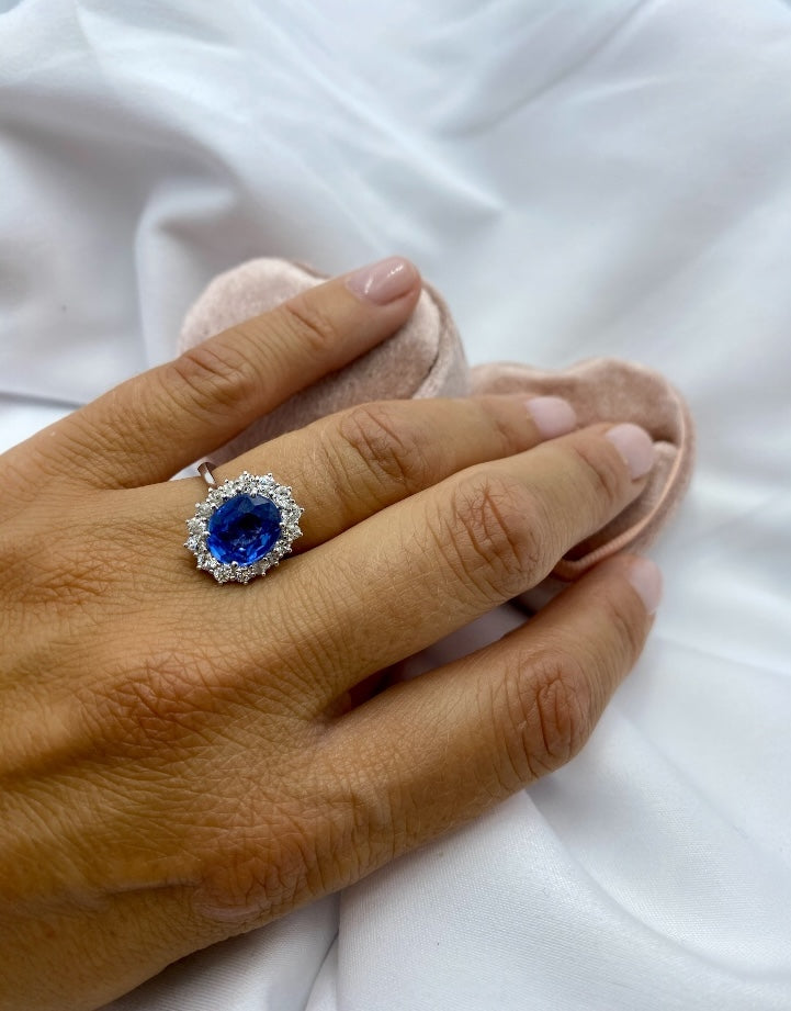 Anello zaffiro cod 7935