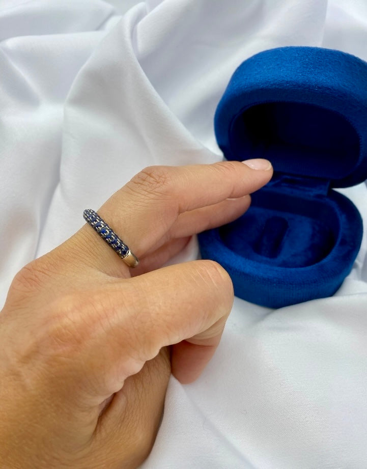 Anello zaffiri cod 7951
