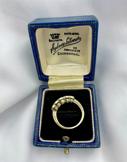 Anello zaffiri cod 8015