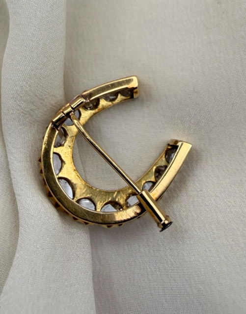 Spilla Ferro di Cavallo cod 8063