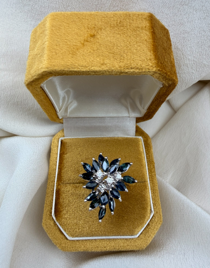 Anello zaffiri cod 8062