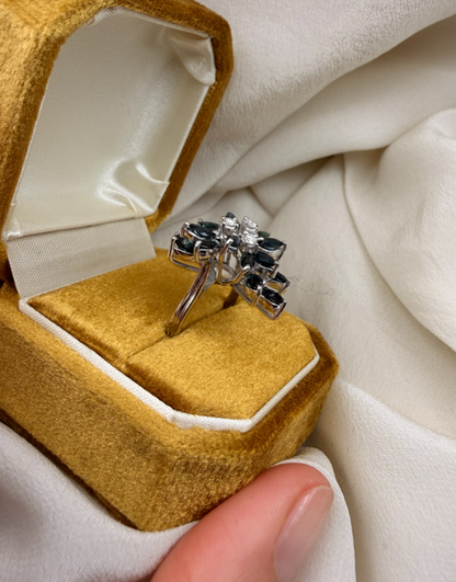 Anello zaffiri cod 8062