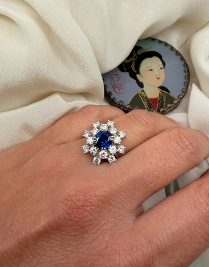Anello zaffiro cod 8090