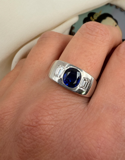 Anello zaffiro cod 8069