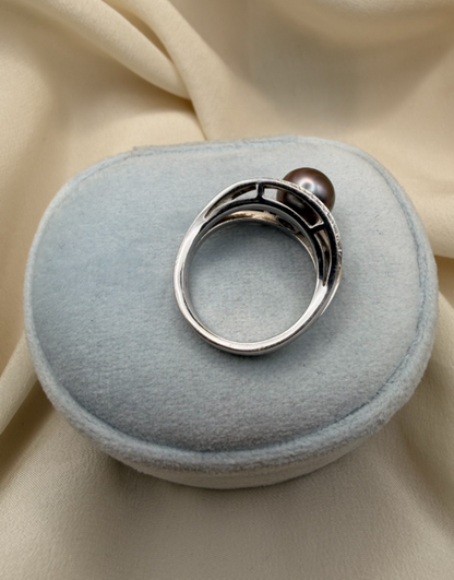 Anello perla cod 7640
