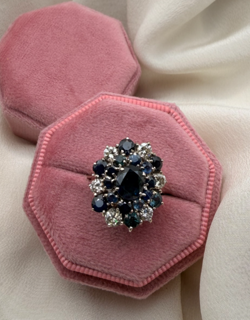Anello zaffiro cod 8114