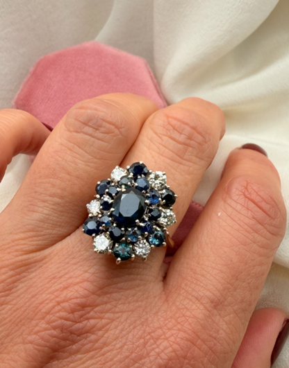 Anello zaffiro cod 8114