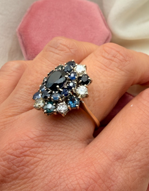 Anello zaffiro cod 8114