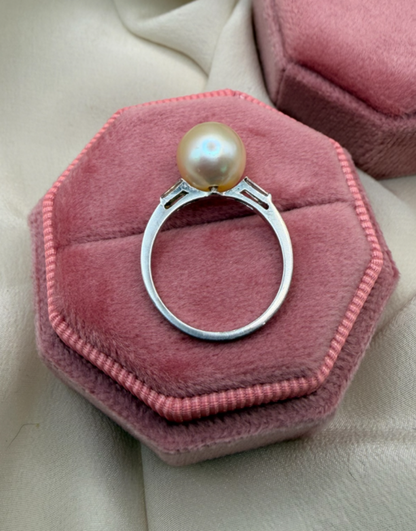Anello perla cod 8115