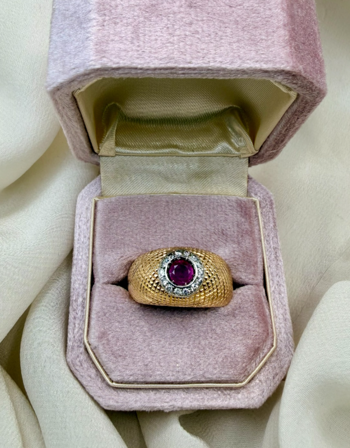 Anello rubino cod 8025