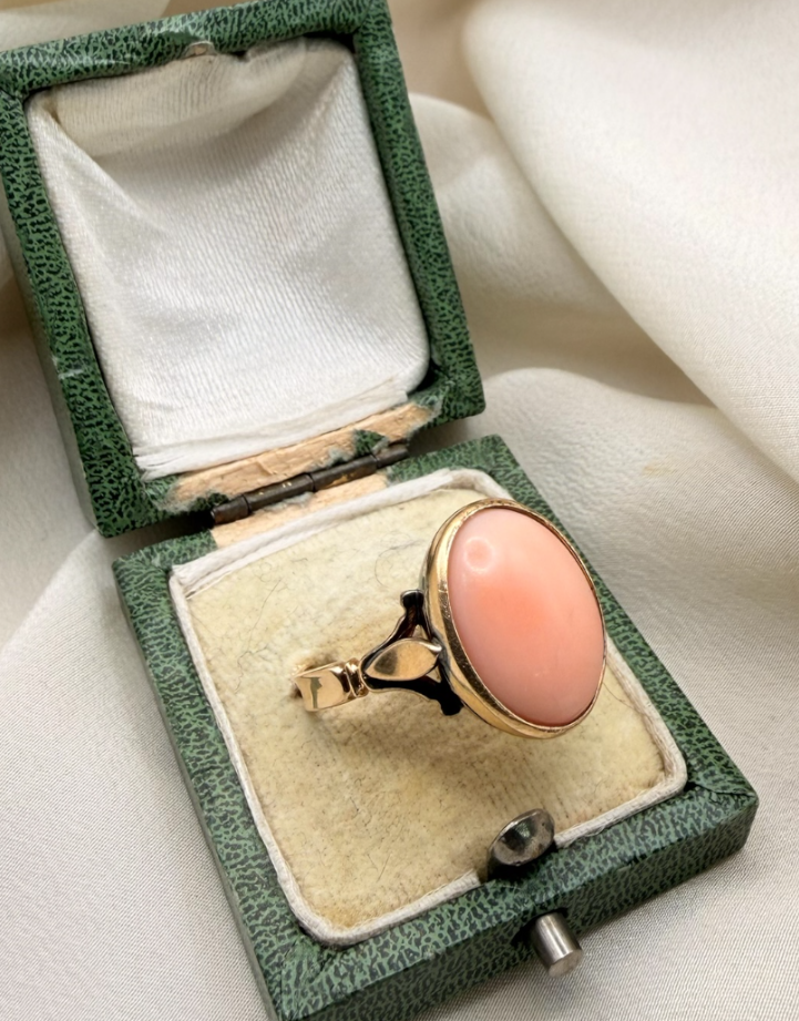 Anello corallo cod 8192