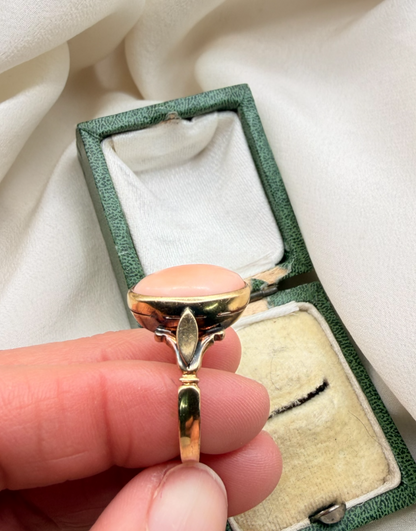 Anello corallo cod 8192