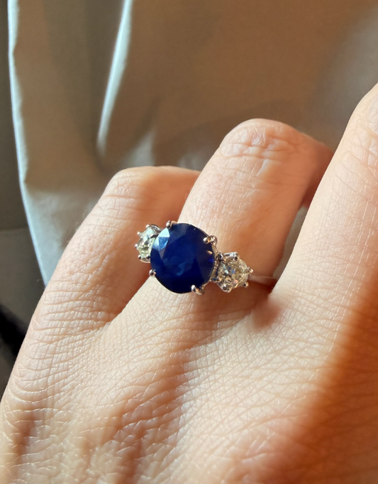Anello zaffiro cod 7947