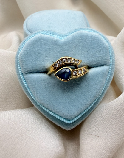 Anello zaffiro cod 8266