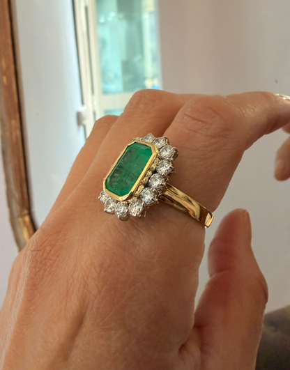 Anello smeraldo cod 8223