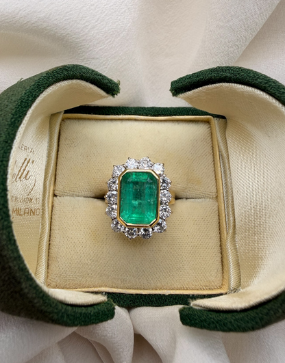 Anello smeraldo cod 8223