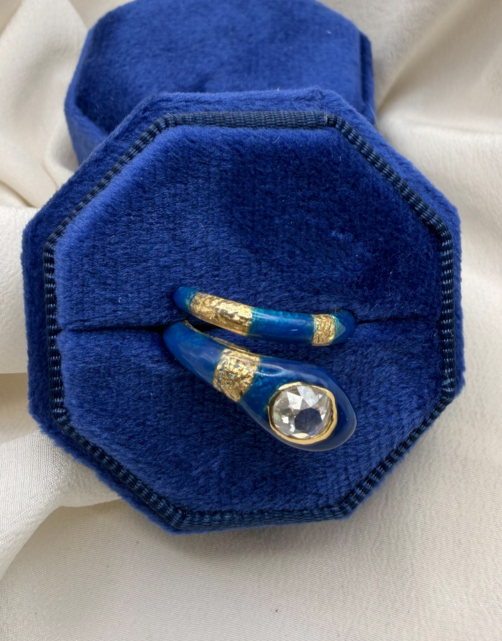 Anello serpente cod 8486
