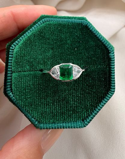 Anello smeraldo cod 8496