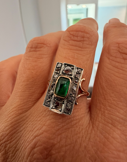 Anello smeraldo cod 8499