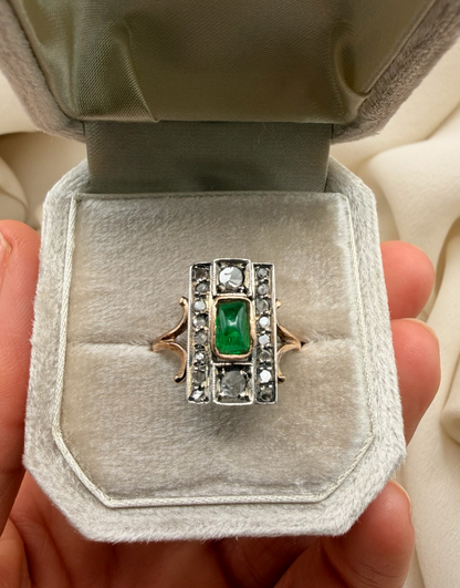 Anello smeraldo cod 8499
