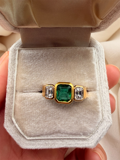 Anello smeraldo cod 8498