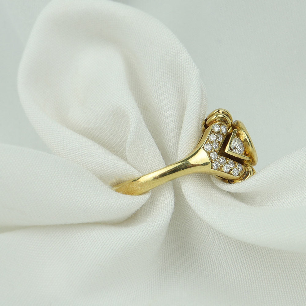 Anello oro rubino cod 7176